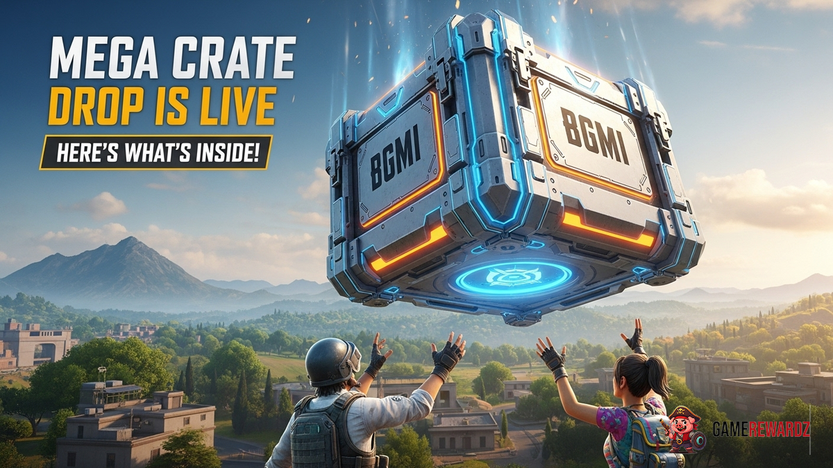 BGMI's Mega Crate Drop is Live – Here's What's Inside!